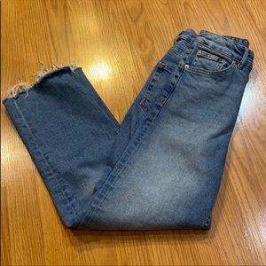 Divided by H&M Raw Hem Mom Jeans